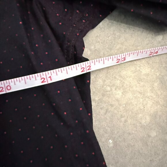 QUIETI Black Patterned Button-Up Shirt - Size Large - Picture 12 of 12
